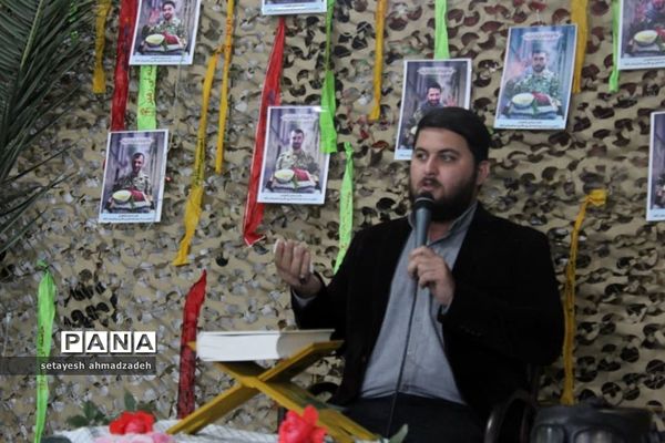 یادواره شهدای روستای تیله نو شهرستان گلوگاه