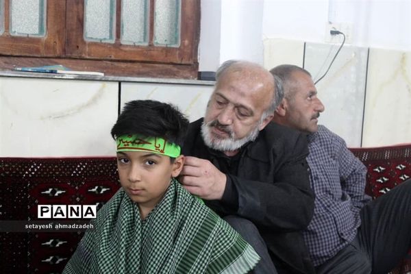 یادواره شهدای روستای تیله نو شهرستان گلوگاه