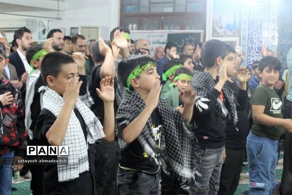 یادواره شهدای روستای تیله نو شهرستان گلوگاه