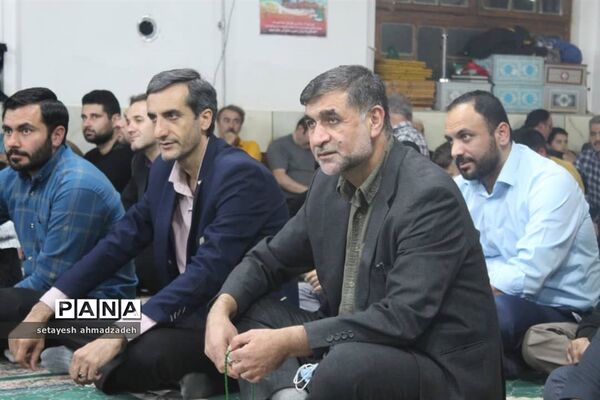 یادواره شهدای روستای تیله نو شهرستان گلوگاه
