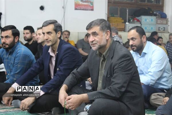 یادواره شهدای روستای تیله نو شهرستان گلوگاه