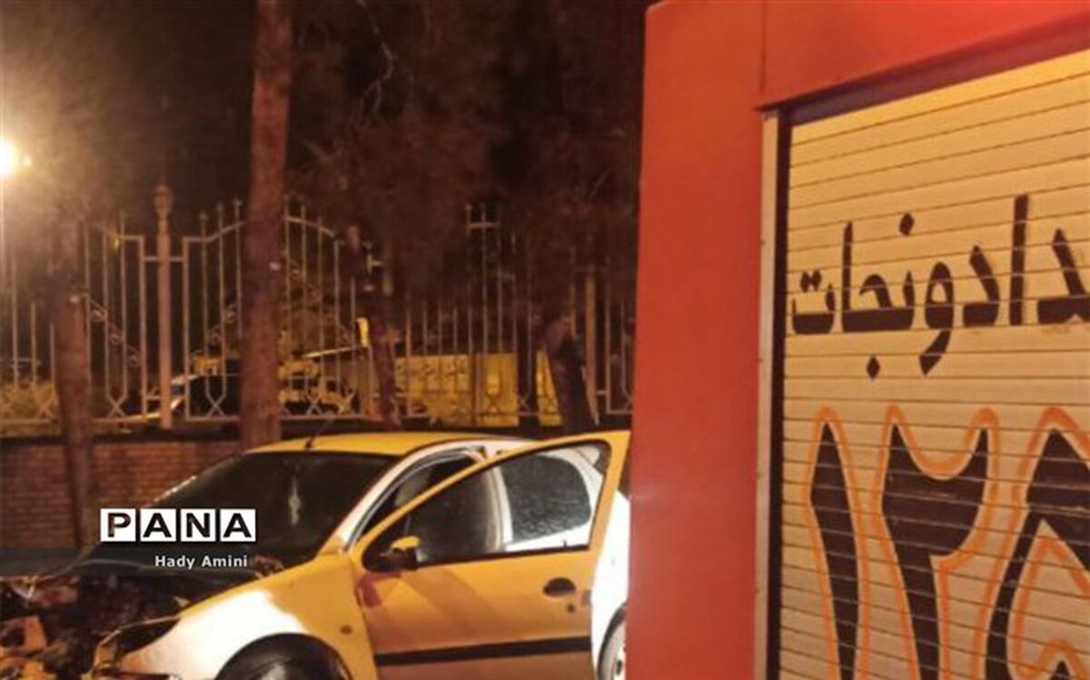 حریق در خوابگاه دانشجویی خیابان ولیعصر