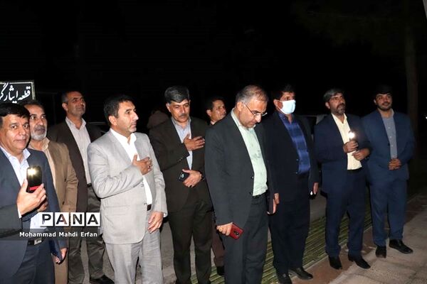 نشست صمیمی مسئولان با فرهنگیان شهرستان  آباده