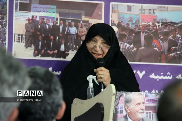 مراسم یادبود خیرین نیک‌اندیش مدرسه‌ساز