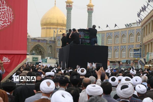 تشییع آیت الله فاطمی نیا در قم