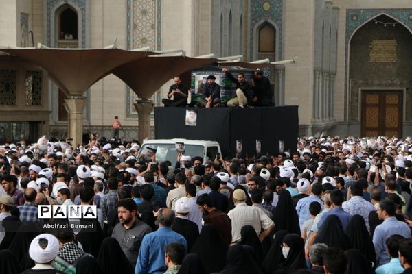 تشییع آیت الله فاطمی نیا در قم