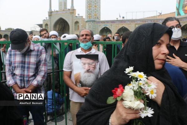 تشییع آیت الله فاطمی نیا در قم