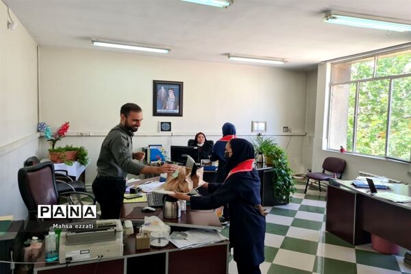 جشن سالروز تاسیس سازمان دانش‌آموزی در منطقه ۱۳ تهران