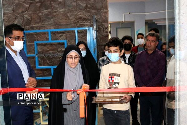 آیین افتتاحیه نمایشگاه گروهی تصویرسازی شاهنامه فردوسی شهرستان فیروزکوه