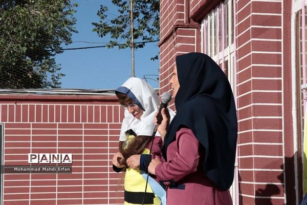 پیاده‌روی و صبحانه سالم در مدارس آباده