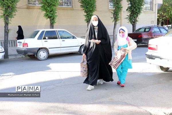 پیاده‌روی و صبحانه سالم در مدارس آباده