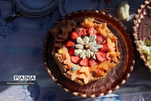 پیاده‌روی و صبحانه سالم در مدارس آباده