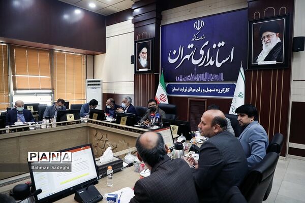 جلسه کارگروه تسهیل و رفع موانع تولید استان تهران