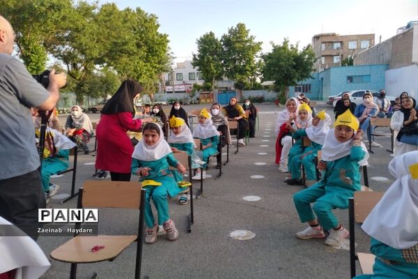 جشن الفبا مدرسه در شانزده آذر دختران ملارد
