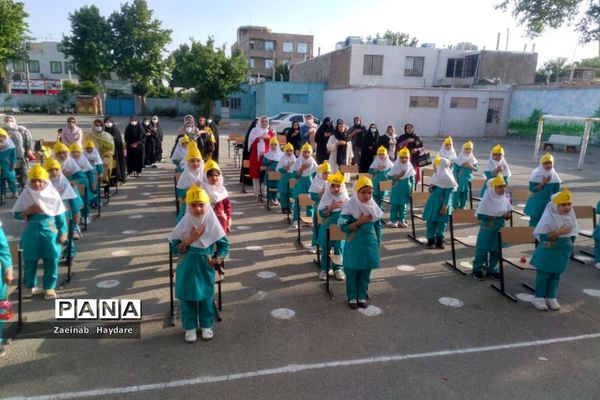 جشن الفبا مدرسه در شانزده آذر دختران ملارد