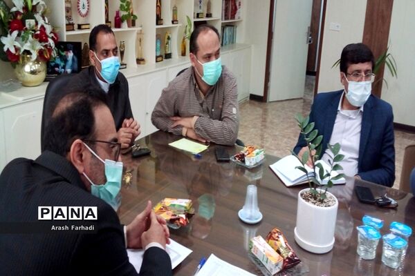 جلسه کمیته تبلیغات نخستین کنگره شهدای فرهنگی و دانش‌آموزی استان بوشهر