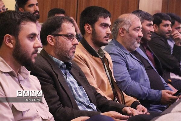 مراسم تکریم و معارفه رئیس سازمان بسیج دانش‌آموزی سپاه عاشورا استان آذربایجان شرقی