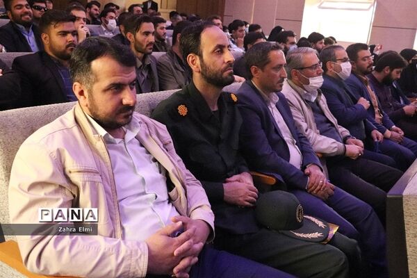 مراسم تکریم و معارفه رئیس سازمان بسیج دانش‌آموزی سپاه عاشورا استان آذربایجان شرقی