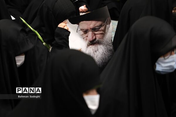 مراسم تشییع پیکر مرحوم  آیت الله فاطمی‌نیا در دانشگاه تهران