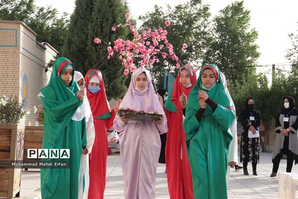 افتتاح اردوی مسابقات قرآن در آباده