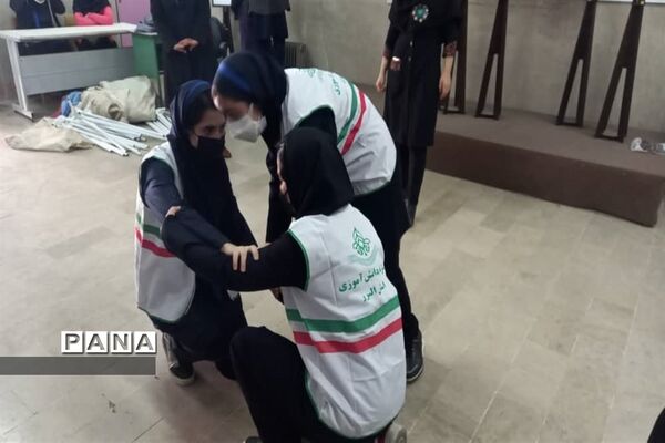 برگزاری اردوی آموزشی پیشتازان دبیرستان قلم چی ناحیه 3 کرج