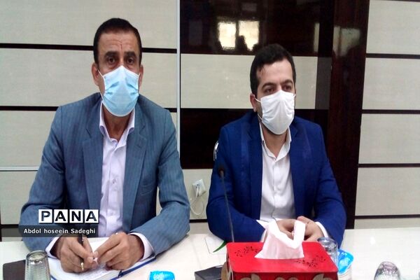 تودیع و معارفه سرپرست معاونت تربیت‌بدنی و سلامت آموزش و پرورش استان بوشهر