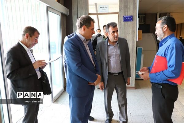 بازدید مدیرکل آموزش و پرورش از آموزش و پرورش ناحیه3 کرمانشاه