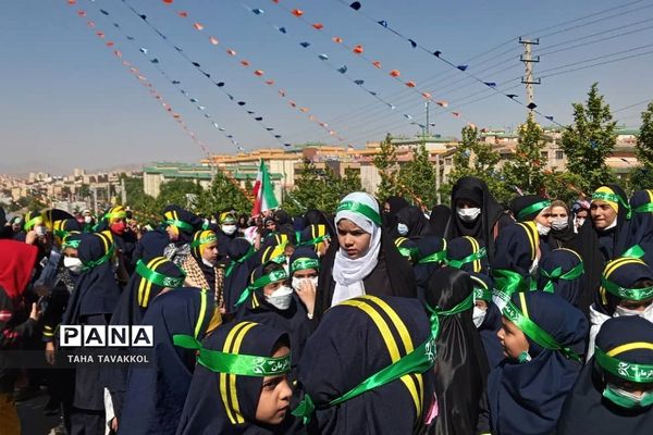 همایش نسل ظهور دربوستان نورالشهدا شهرستان پردیس