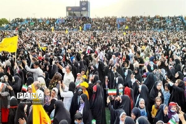 اجتماع باشکوه دهه نودی‌ها درشهرستان اسلامشهر