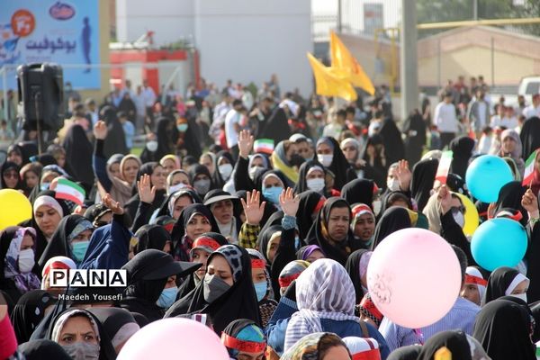 اجتماع باشکوه دهه نودی‌ها درشهرستان اسلامشهر