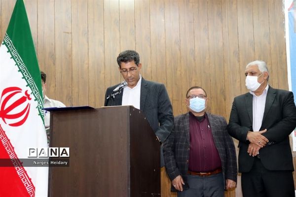 مراسم تکریم و معارفه سرپرست شبکه بهداشت و درمان شهرستان امیدیه