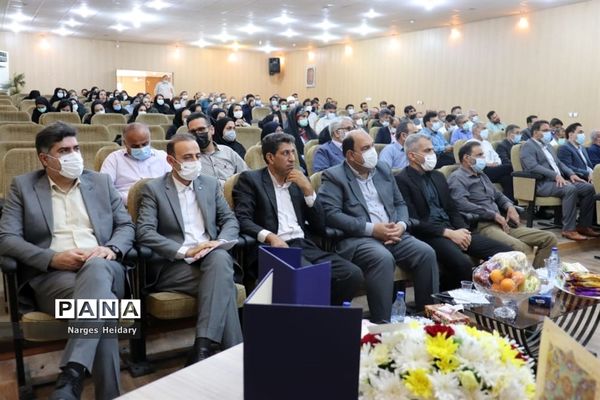 مراسم تکریم و معارفه سرپرست شبکه بهداشت و درمان شهرستان امیدیه