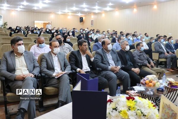 مراسم تکریم و معارفه سرپرست شبکه بهداشت و درمان شهرستان امیدیه