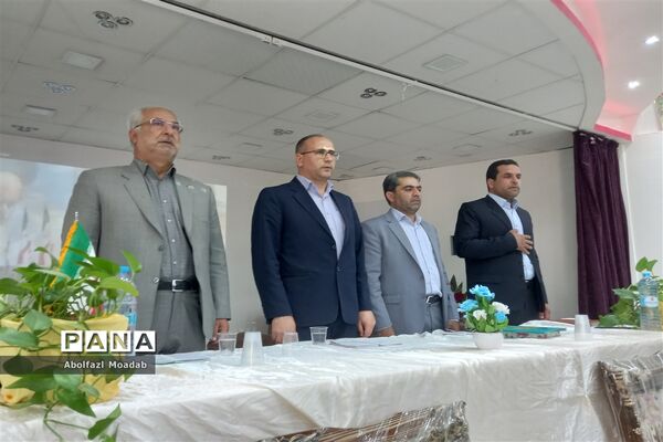 آیین تکریم و معارفه مدیر آموزش و پرورش خلیل‌آباد