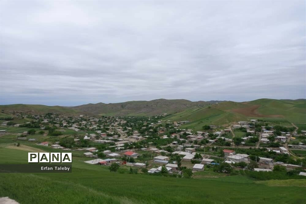 طبیعت زیبای بهاری روستای قیه باشی بزرگ شهرستان کلیبر