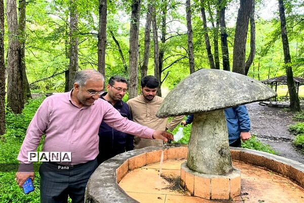 بازدید مدیرکل آموزش و پرورش استان فارس از پارک جنگلی فین