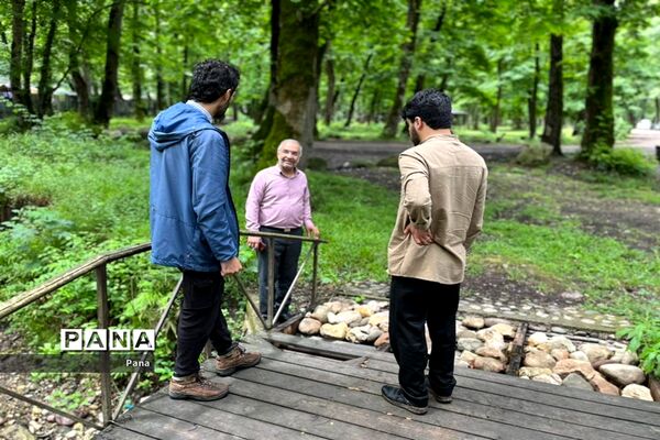 بازدید مدیرکل آموزش و پرورش استان فارس از پارک جنگلی فین