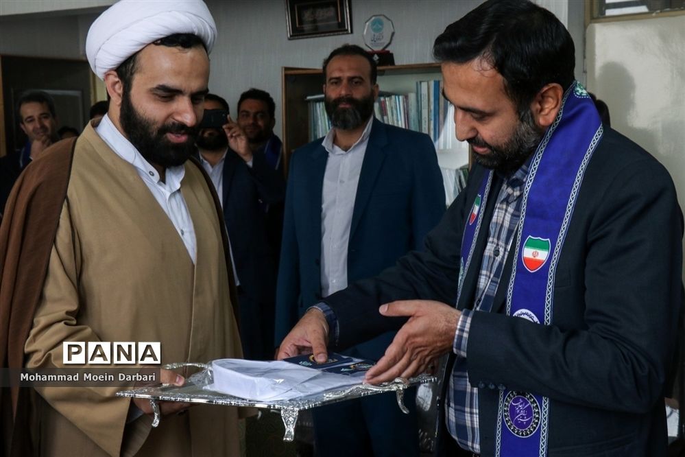 ‌مراسم تکریم و معارفه مدیر سازمان دانش‌آموزی استان خراسان‌رضوی