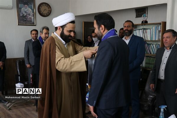 ‌مراسم تکریم و معارفه مدیر سازمان دانش‌آموزی استان خراسان‌رضوی