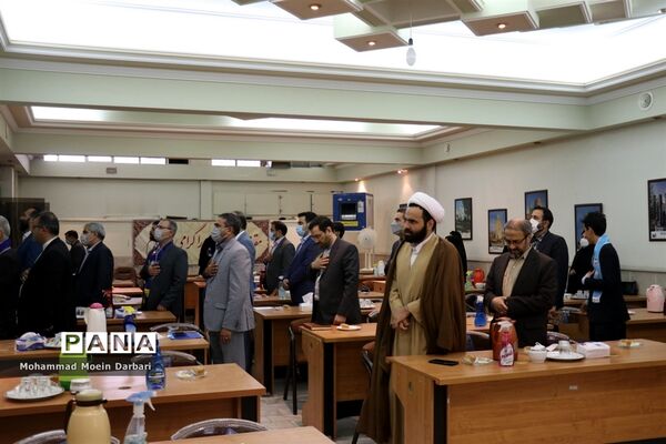 ‌مراسم تکریم و معارفه مدیر سازمان دانش‌آموزی استان خراسان‌رضوی