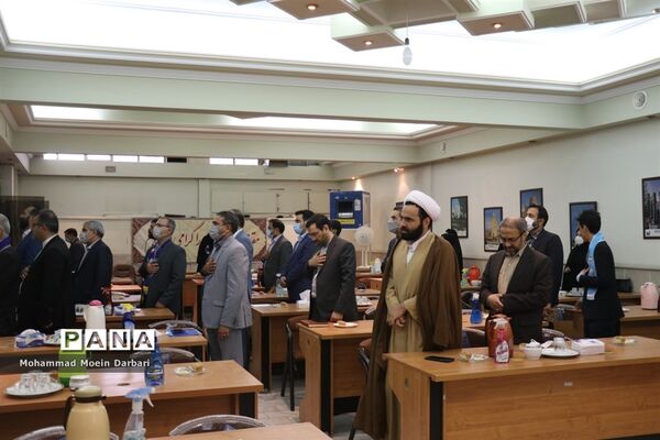 ‌مراسم تکریم و معارفه مدیر سازمان دانش‌آموزی استان خراسان‌رضوی