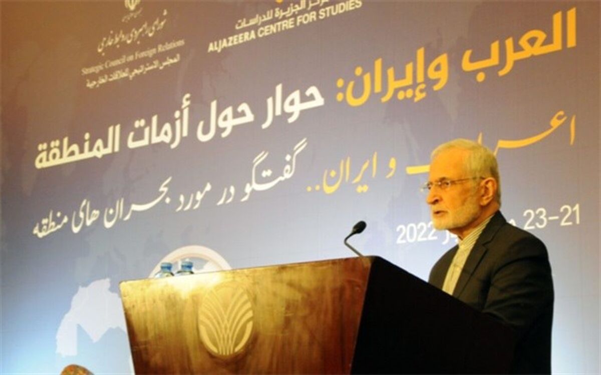‌خرازی: بهترین راه‌حل مشکلات امنیتی منطقه، گفت‌وگوهای صریح‌ بدون مداخله بیگانگان است