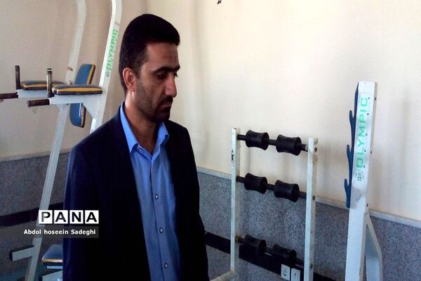 بازدید سرپرست معاونت تربیت‌بدنی و سلامت آموزش و پرورش استان بوشهر از هنرستان تربیت‌بدنی شهدای ورزش کار