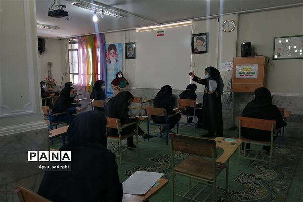روند برگزاری امتحانات نهایی  خرداد ماه در مدارس شیراز