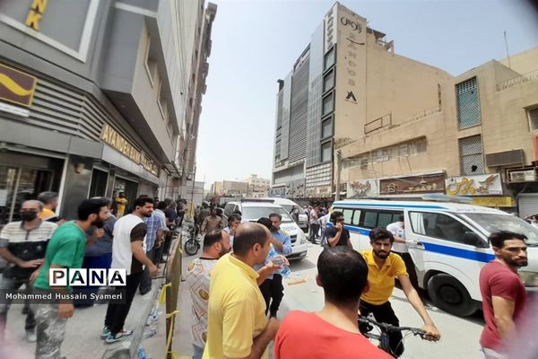 ریزش ساختمان متروپل در آبادان