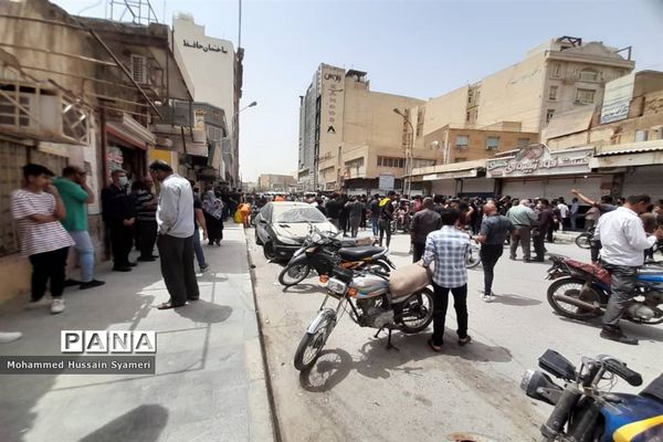 ریزش ساختمان متروپل در آبادان