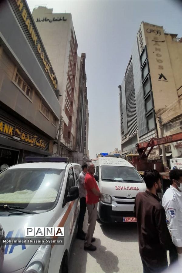 ریزش ساختمان متروپل در آبادان