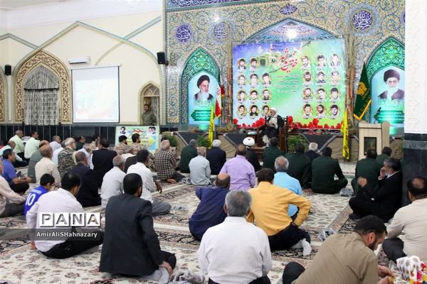 مراسم سالروز فتح خرمشهر و یادواره ۲۳ شهید کاشمر در عملیات بیت‌المقدس