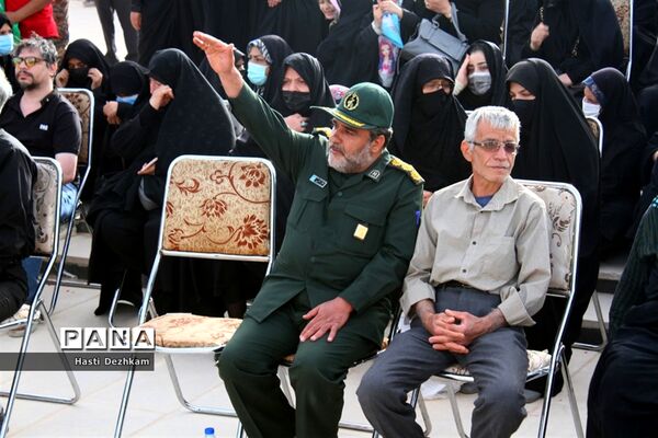 مراسم گرامیداشت شهید تازه تفحص شده دفاع مقدس شهید محمد علیپور اصطهباناتی در شیراز