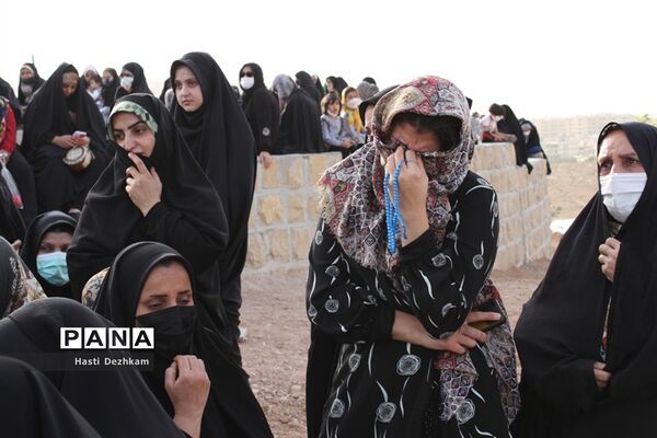 مراسم گرامیداشت شهید تازه تفحص شده دفاع مقدس شهید محمد علیپور اصطهباناتی در شیراز